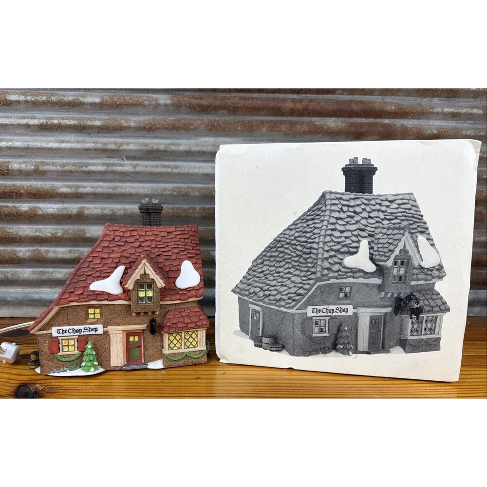 Dept 56 Dickens' Village The Chop Shop 1995  Department 56